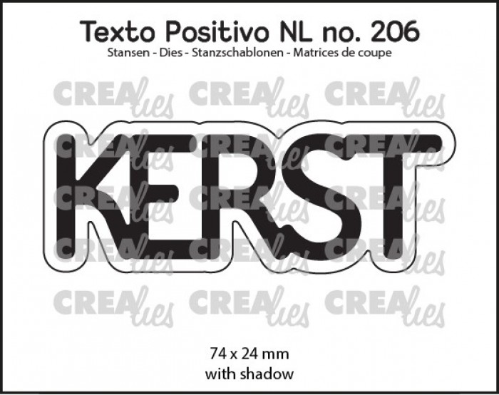 Texto Positivo stansen no. 206, KERST