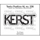 Texto Positivo stansen no. 206, KERST