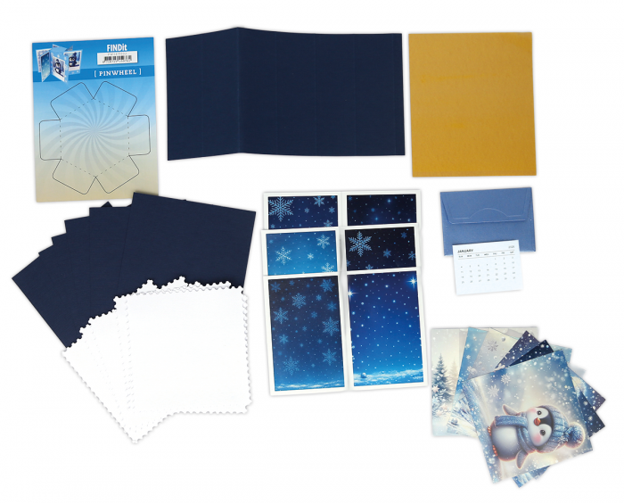 Findit - Pinwheel - Winter Penguins