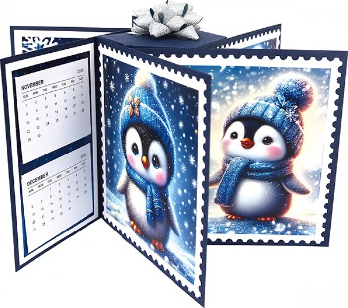 Findit - Pinwheel - Winter Penguins