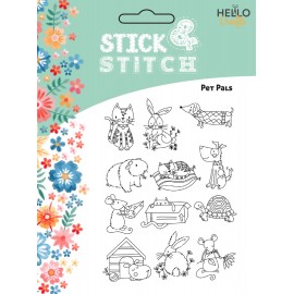 Stick and Stitch Pet Pals