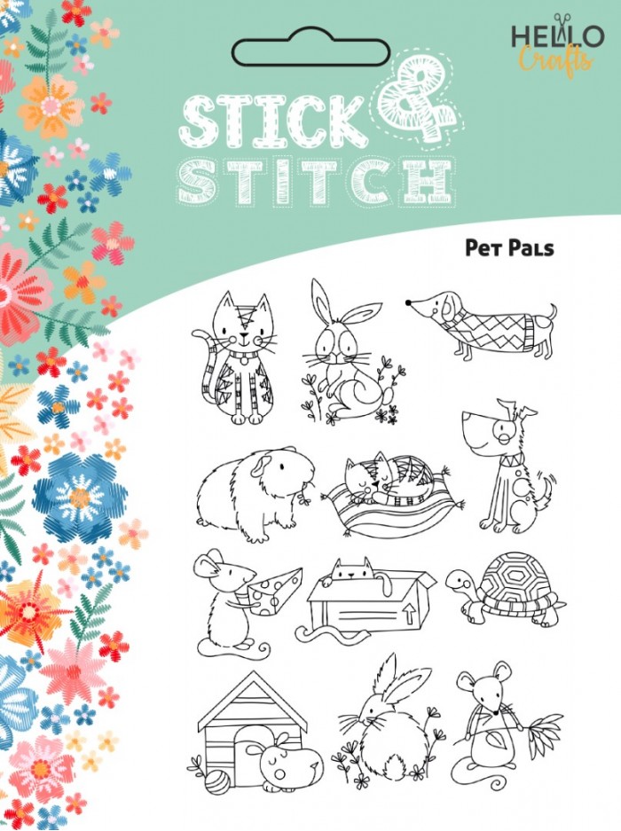Stick and Stitch Pet Pals