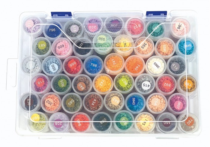 Dotty Designs Diamondsbox with 48 Colors Diamonds