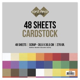 Jumbo glad kartonpakket - Card Deco - SC - 50 Sheets