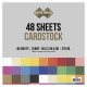 Jumbo glad kartonpakket - Card Deco - SC - 50 Sheets