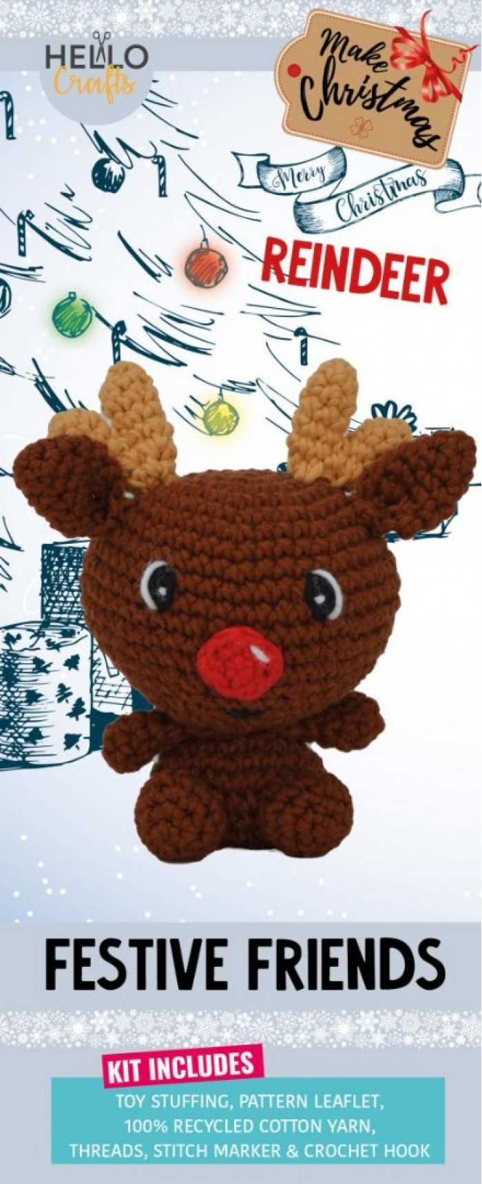 Knitty Critters - Festive Freinds - Reindeer