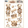 3D Push out Sheet - Berries Beauties - Teddy - Together