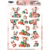 3D Pushout Sheet - Berries Beauties - A Very Furry Christmas - Mouse