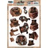 3D Pushout Sheet - Berries Beauties - Steampunk - Objects
