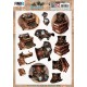 3D Pushout Sheet - Berries Beauties - Steampunk - Objects