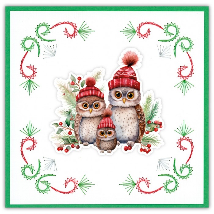 Stitch and Do 248 Berries Beauties - A Very Furry Christmas
