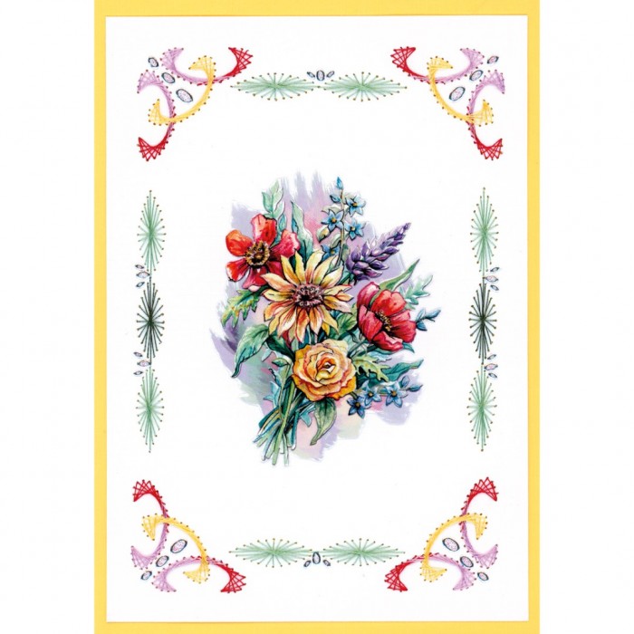 Stitch and Do boek A6 30 - Floral Elegance