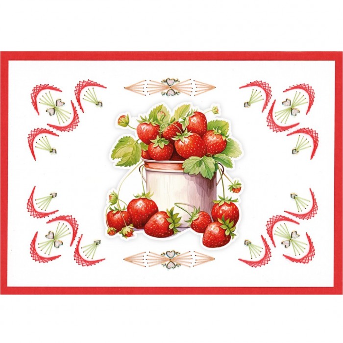 Stitch and Do boek A6 31 - Sweet Strawberries