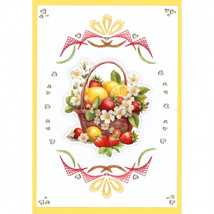 Stitch and Do boek A6 31 - Sweet Strawberries