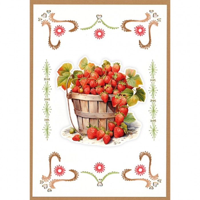 Stitch and Do boek A6 31 - Sweet Strawberries
