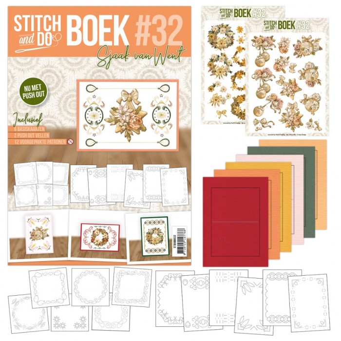 Stitch and Do boek A6 - 32 - Golden Moments