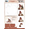 3D Stitch and Do Sheet - Berries Beauties - Gnomie Holidays 1