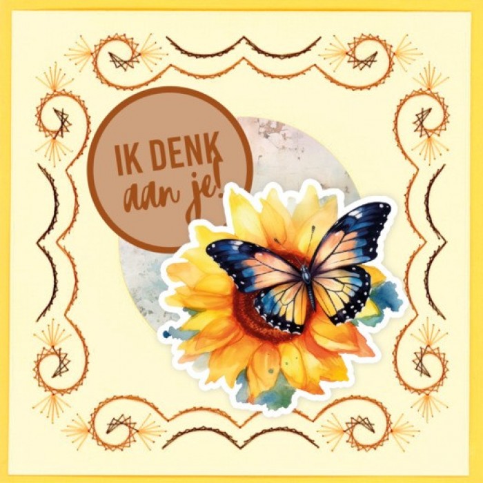 Stitch and do on Colour 33 - Berries Beauties - Flutter Flair