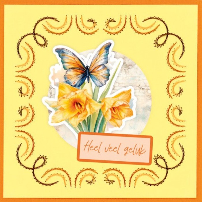 Stitch and do on Colour 33 - Berries Beauties - Flutter Flair