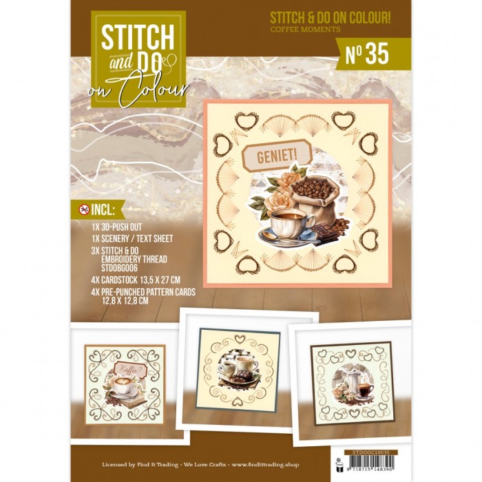 Stitch and do on Colour 35 - Coffee Moments