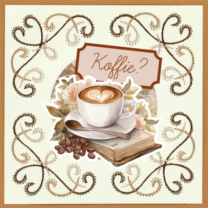 Stitch and do on Colour 35 - Coffee Moments