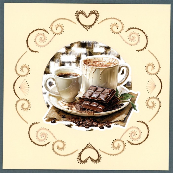 Stitch and do on Colour 35 - Coffee Moments