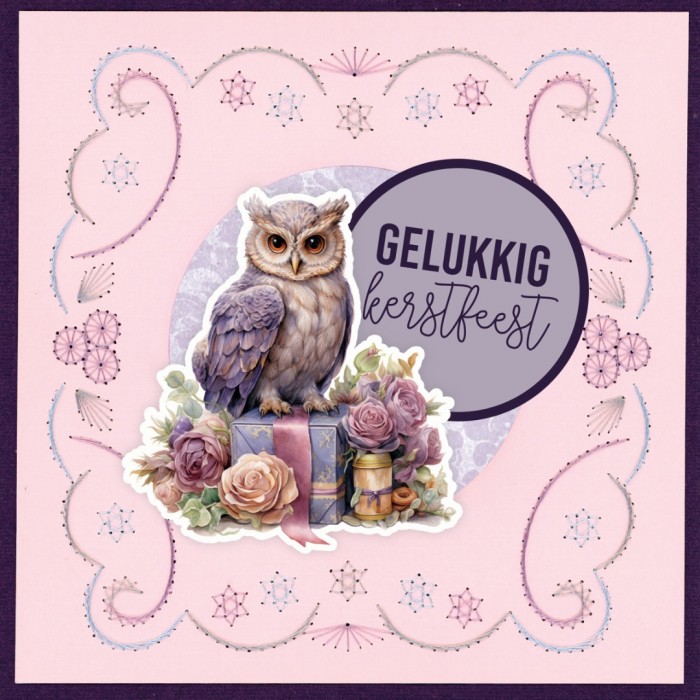Stitch and do on Colour 37 - Pastel Purple Christmas