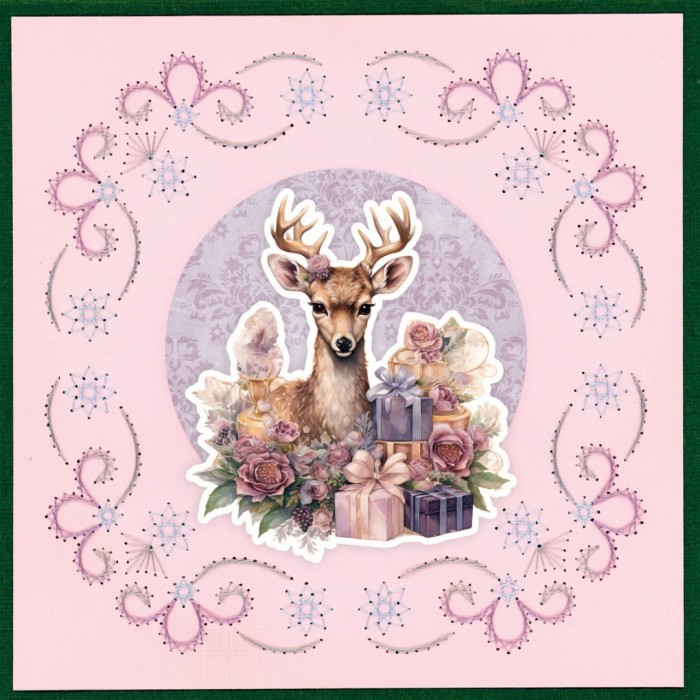 Stitch and do on Colour 37 - Pastel Purple Christmas