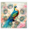 Stitch and Do Cards 14 - Berries Beauties - Peacock