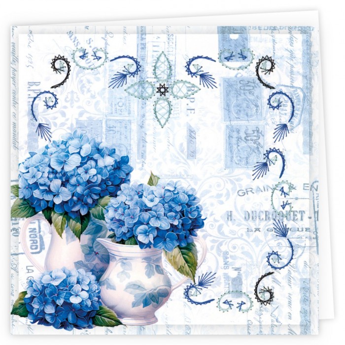 Stitch and Do Cards 15 - Berries Beauties - Blue Meadow