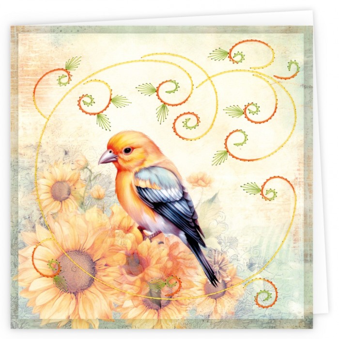 Stitch and Do Cards 16 - Berries Beauties - Blooming Sun