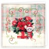 Stitch and Do Cards 18 - Yvonne Creations - Floral Christmas