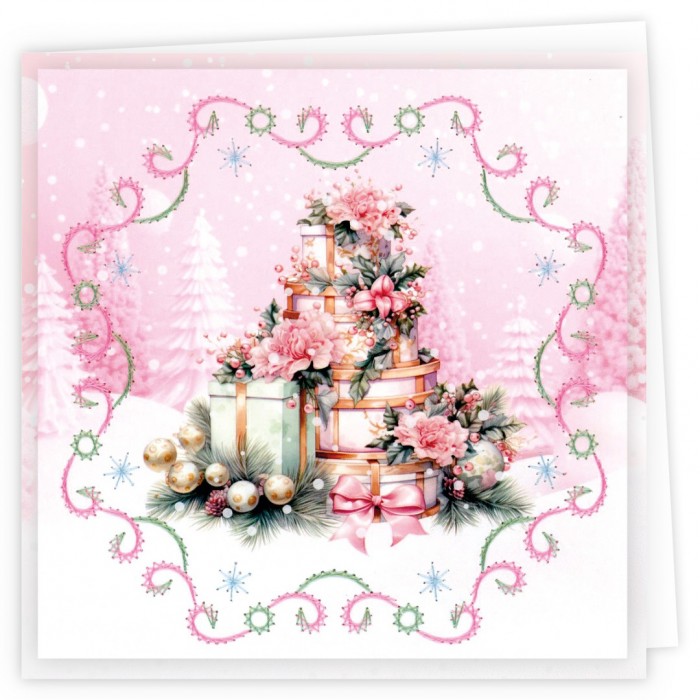 Stitch and Do Cards 19 - Berries Beauties - Sweet Christmas