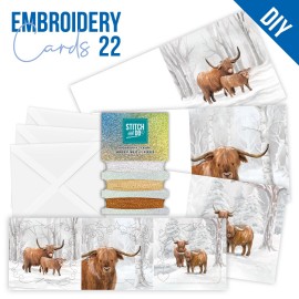 Stitch and Do Cards 22 - Berries Beauties - Sturdy Winter