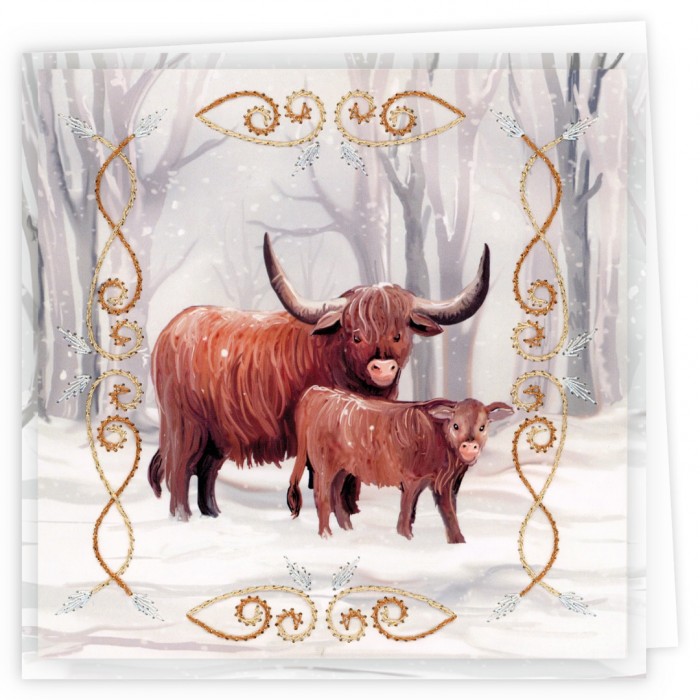 Stitch and Do Cards 22 - Berries Beauties - Sturdy Winter