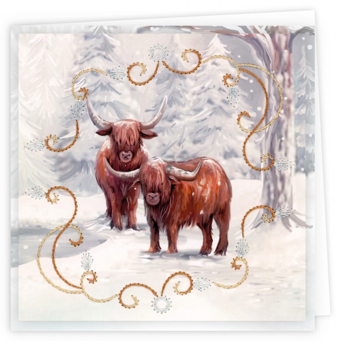 Stitch and Do Cards 22 - Berries Beauties - Sturdy Winter