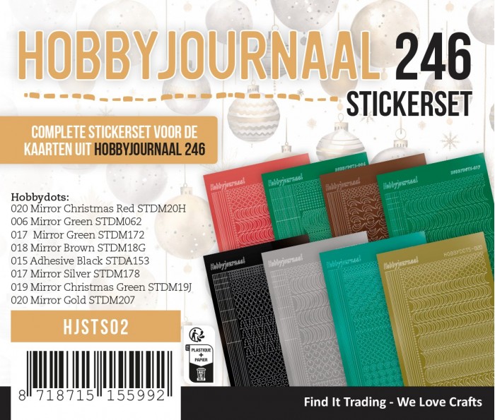 Stickerset Hobbyjournaal 246