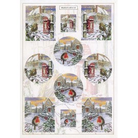 Cutting Sheet - WOC - nr 21 - Winter Post Cutting Sheet - WOC - nr 21 - Winter Post