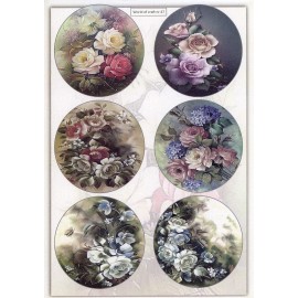 Cutting Sheet - WOC - nr 47 - Roses 2