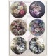 Cutting Sheet - WOC - nr 47 - Roses 2