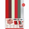 Linen Cardstock Pack - Yvonne Ceations - Floral Christmas- 4K