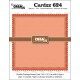 Cardzz stansen no. 624, Dubbele kaart postzegel Vierkant