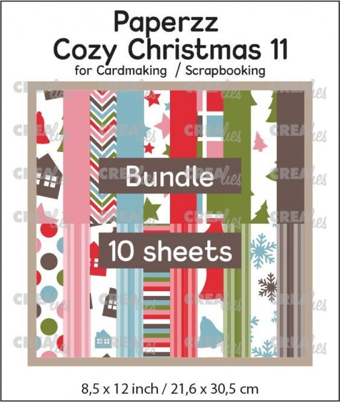 Bundel: Paperzz Cozy Christmas (10x 1 vel)