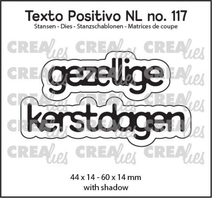 Texto Positivo stansen no. 117, gezellige kerstdagen