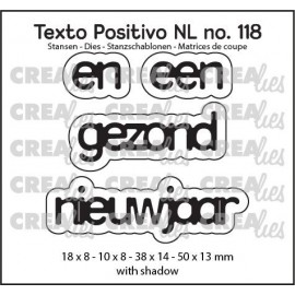Texto Positivo stansen no. 118, en een gezond nieuwjaar