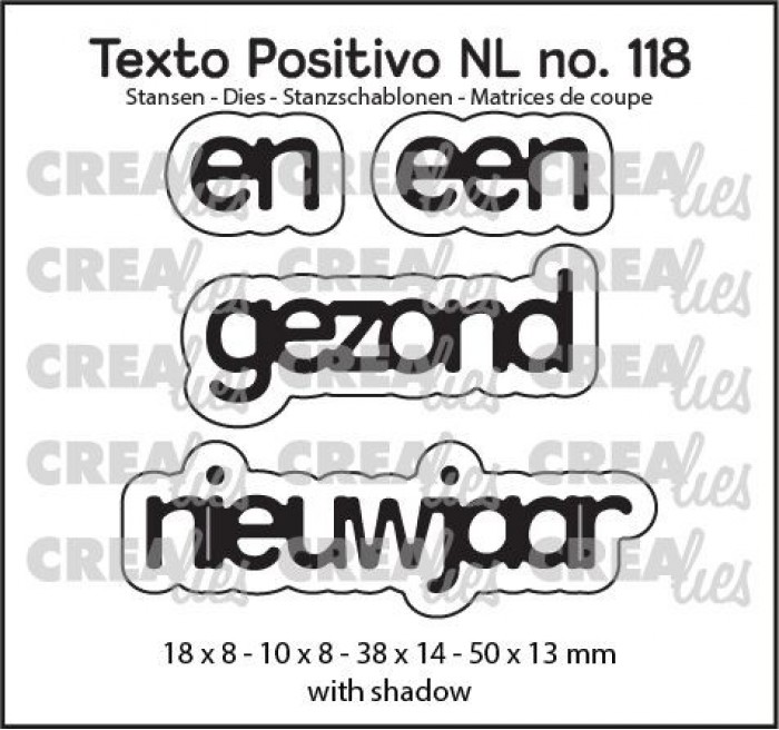 Texto Positivo stansen no. 118, en een gezond nieuwjaar