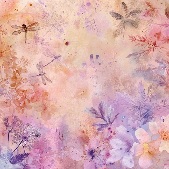 Paperpack - Berries Beauties - Dragonflies 20 x 20 cm