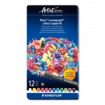 Mars Lumograph colour aquarell - set 12 kleuren