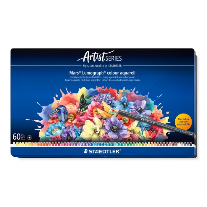 Mars Lumograph colour aquarell - set 60 kleuren