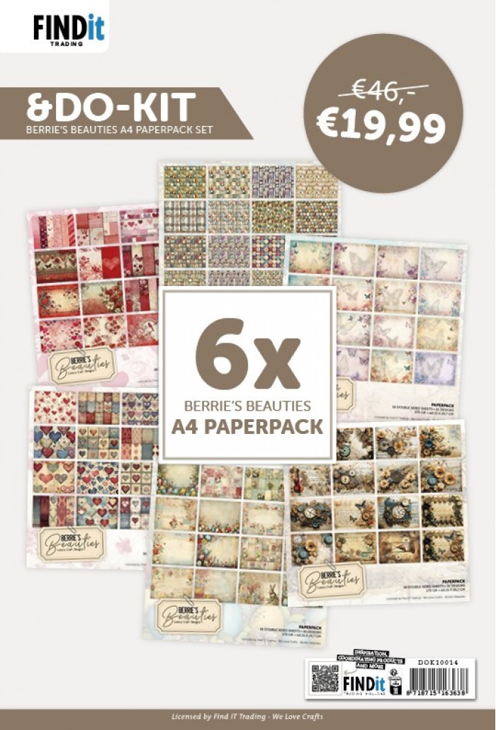 And Do - Kit - Paperpacks Set - Berrie's Beauties A4